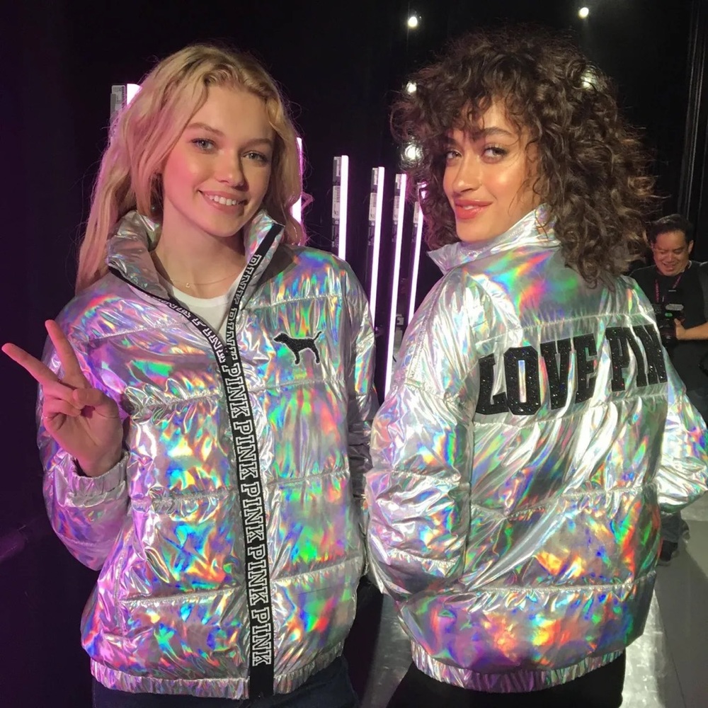 NWT 2017 Victoria’s Secret Fashion Show Metallic Limited Edition Puffer Jacket